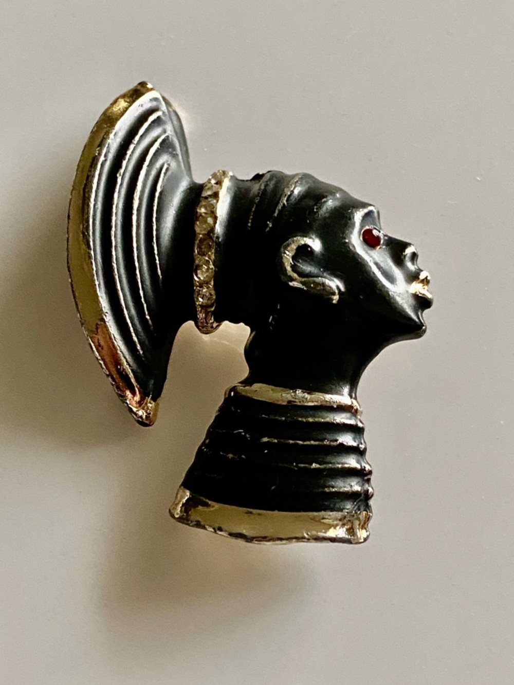 BLACKAMOOR BROOCH